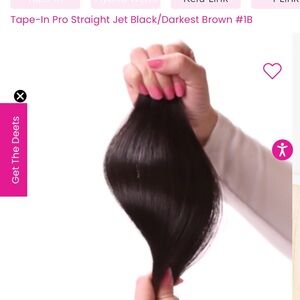 Donna Bella tape in extensions 1B#